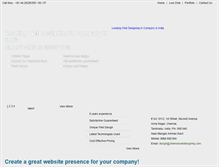 Tablet Screenshot of chennaiwebdesigning.com